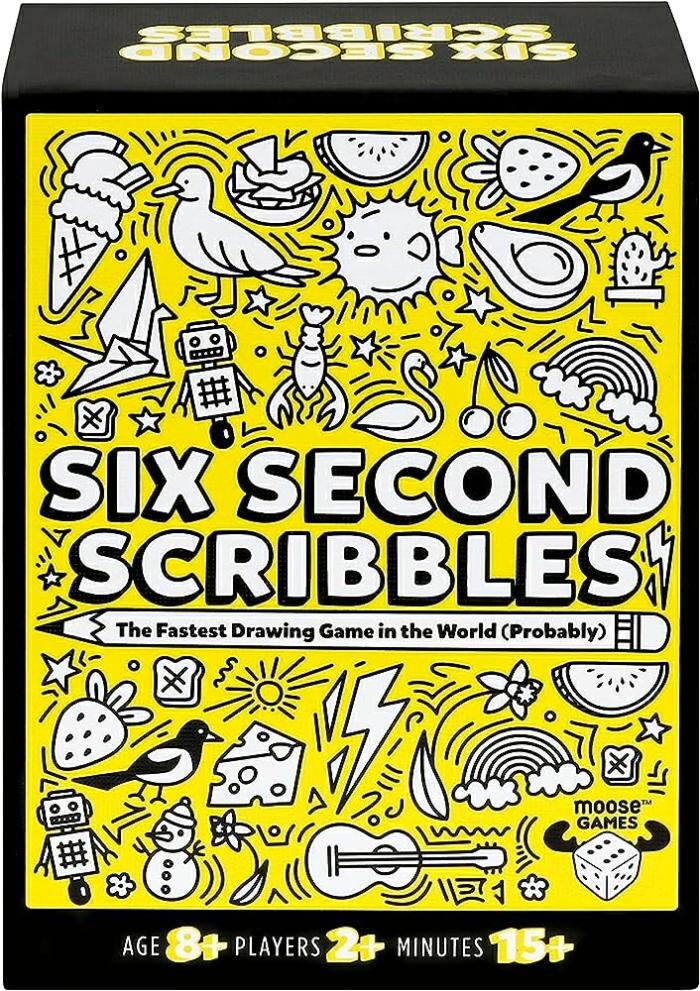 Party |   Six Second Scribbles Board Games General