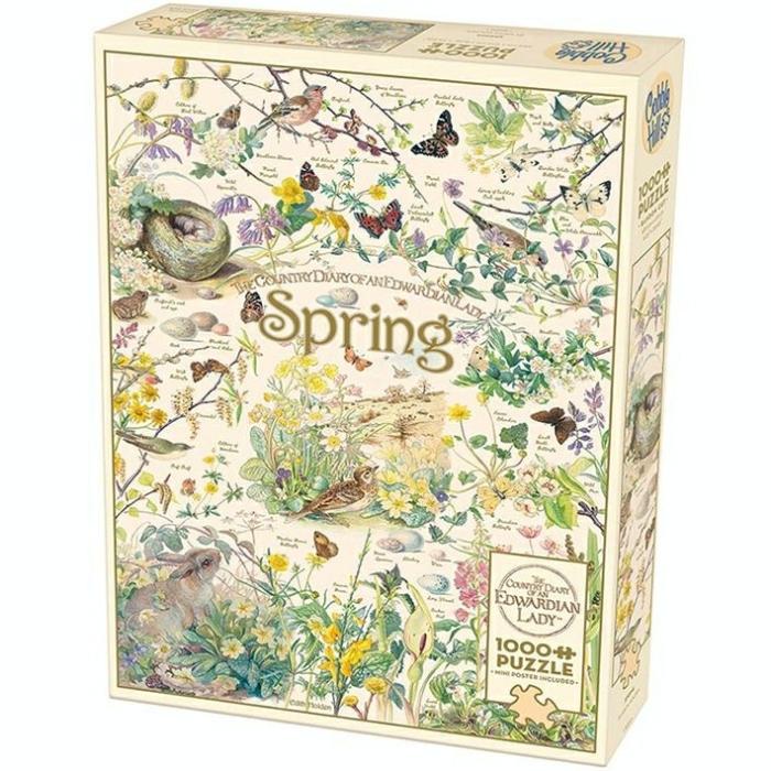 1000 |   Cobble Hill – 1000 Piece – Country Diary: Spring 1000 1000