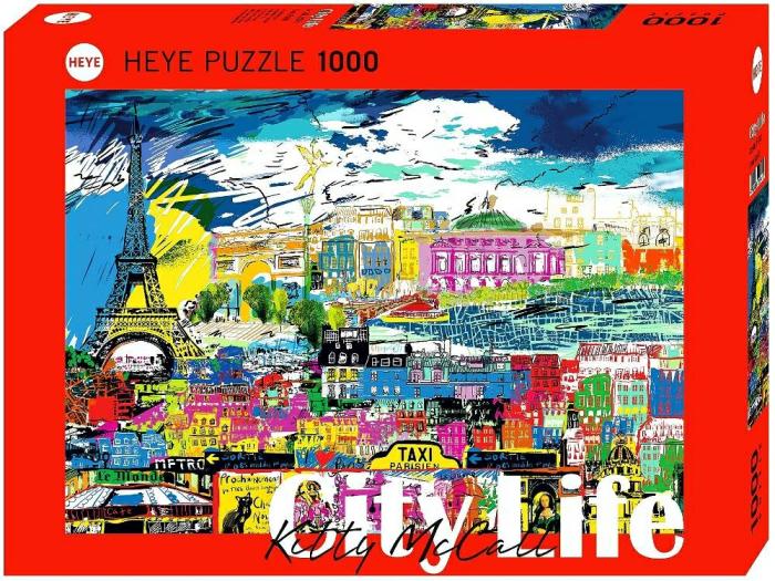 1000 |   Heye – 1000 Piece City Life – I Love Paris 1000 1000