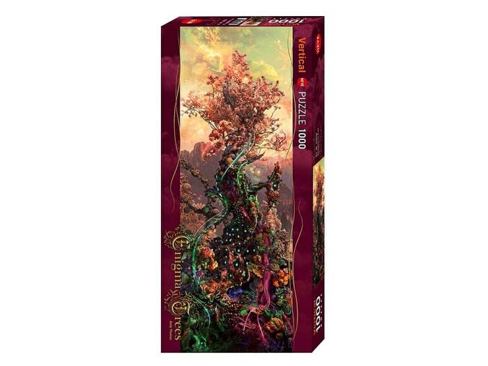 1000 |   Heye – 1000 Piece Enigma Trees – Phosphorus Tree (Vertical) 1000 1000