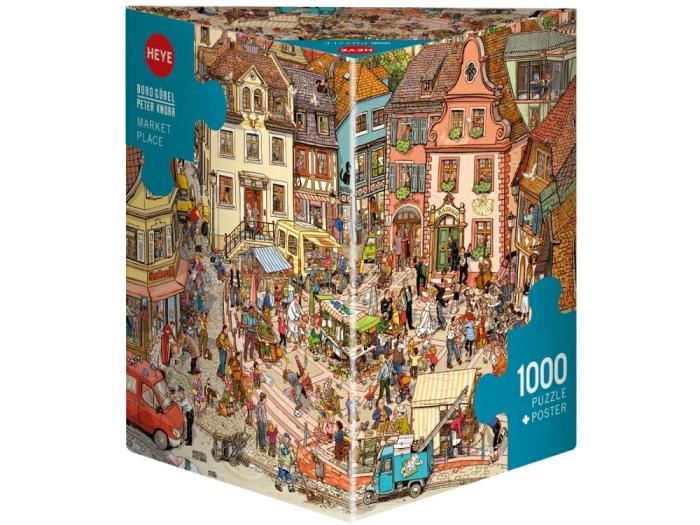 1000 |   Heye – 1000 Piece Gobel & Knorr – Market Place 1000 1000