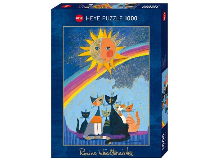 1000 |   Heye – 1000 Piece Wachtmeister – Gold Rain (With Gold Foil) 1000 1000