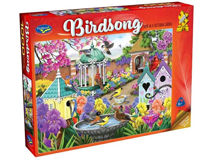 1000 |   Holdson – 1000 Piece Birdsong – Victorian Garden 1000 1000