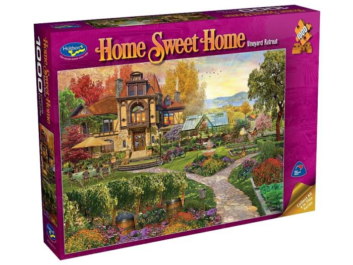 1000 |   Holdson – 1000 Piece Home Sweet Home – Vineyard Retreat 1000 1000