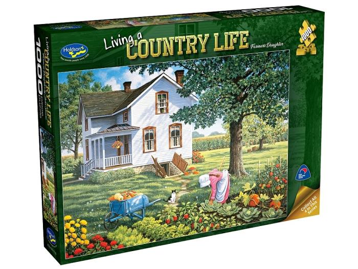 1000 |   Holdson – 1000 Piece Living A Country Life – Farmer’s Daughter 1000 1000