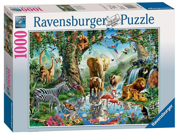 1000 |   Ravensburger – 1000 Piece – Adventures In The Jungle 1000 1000