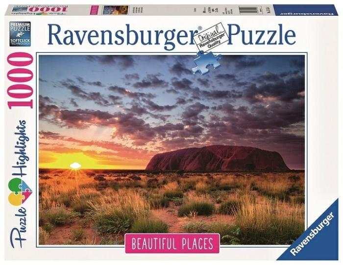 1000 |   Ravensburger – 1000 Piece -Beautiful Places Uluru (Ayers Rock), Australia 1000 1000