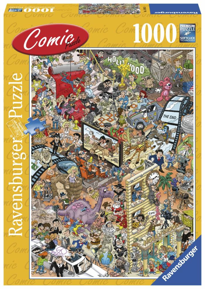 1000 |   Ravensburger – 1000 Piece – Comic Hollywood 1000 1000