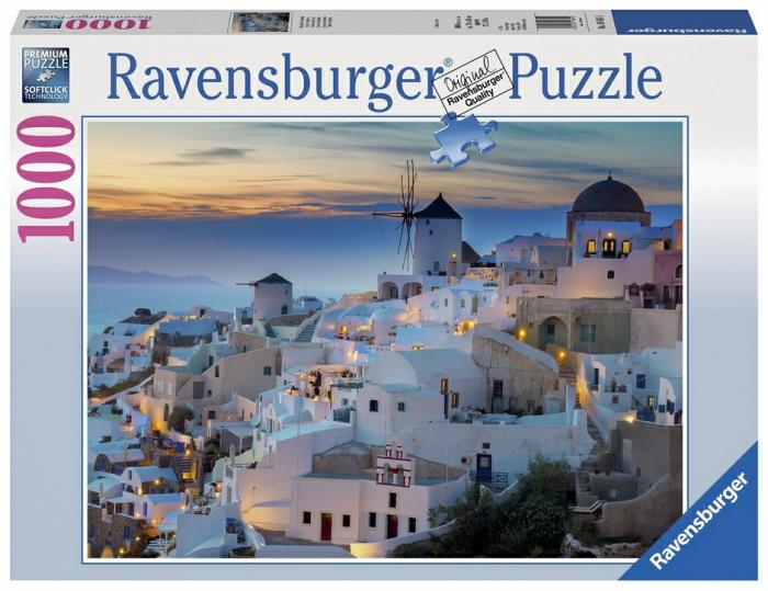 1000 |   Ravensburger – 1000 Piece – Evening In Santorini 1000 1000