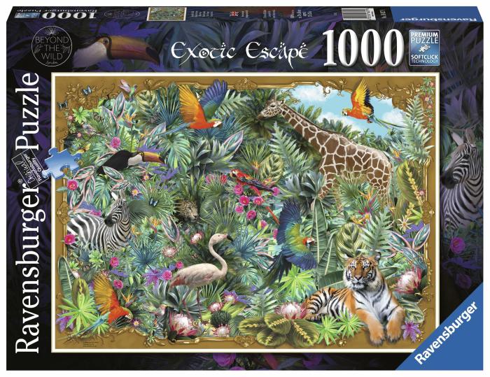 1000 |   Ravensburger – 1000 Piece – Exotic Escape 1000 1000