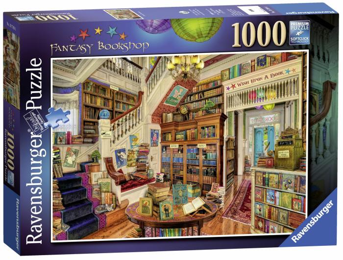 1000 |   Ravensburger – 1000 Piece – Fantasy Bookshop 1000 1000