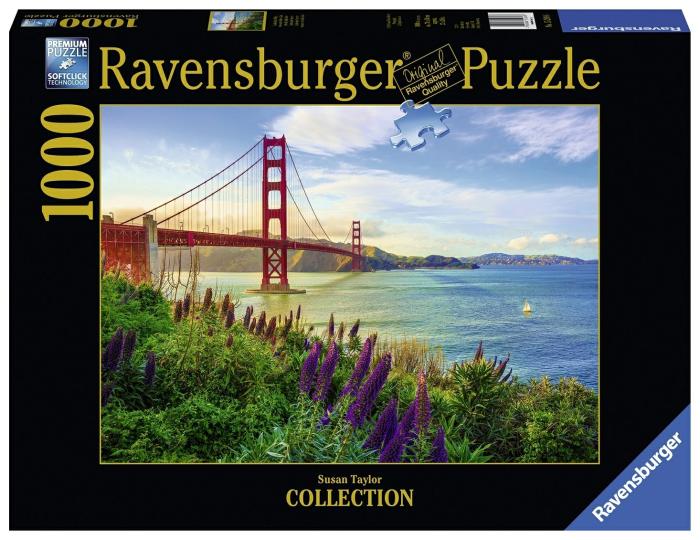 1000 |   Ravensburger – 1000 Piece – Golden Gate Sunrise 1000 1000