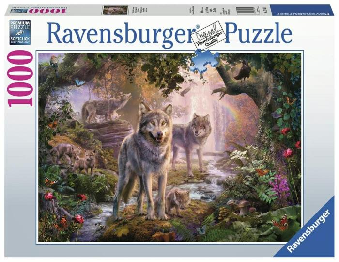 1000 |   Ravensburger – 1000 Piece – Summer Wolves 1000 1000