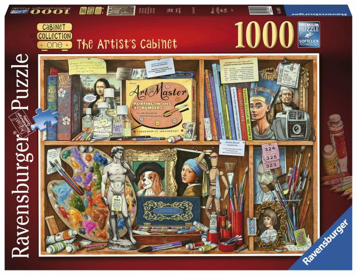 1000 |   Ravensburger – 1000 Piece – The Artists Cabinet 1000 1000