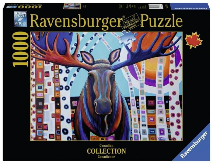 1000 |   Ravensburger – 1000 Piece – Winter Moose 1000 1000