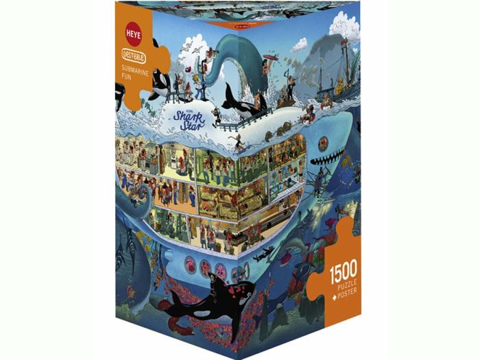 1500 |   Heye – 1500 Piece Osterle – Submarine Fun 1500 1500