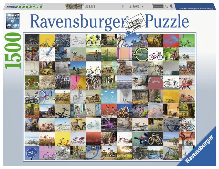 1500 |   Ravensburger – 1500 Piece – 99 Bicycles And More 1500 1500