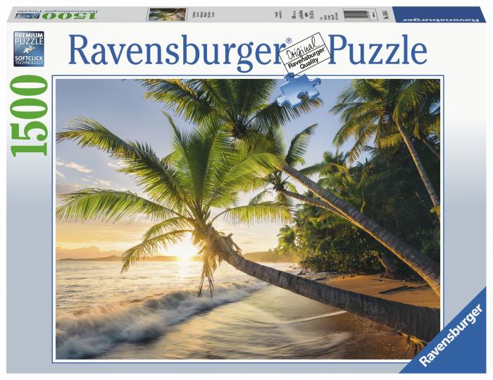 1500 |   Ravensburger – 1500 Piece – Beach Hideaway 1500 1500