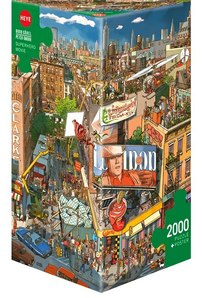 2000+ |   Heye -2000 Piece – Gobel & Knorr Superhero Movie 2000+ 2000+