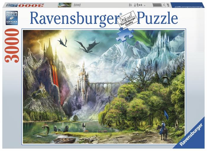 2000+ |   Ravensburger – 3000 Piece – Reign Of Dragons 2000+ 2000+