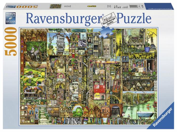 2000+ |   Ravensburger – 5000 Piece – Thompson Bizzarre Town 2000+ 2000+