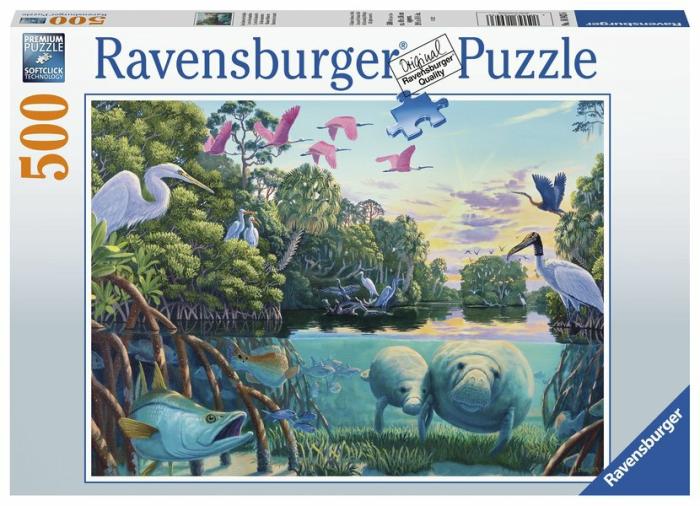 500-750 |   Ravensburger – 500 Piece – Manate Moments 500-750 500-750