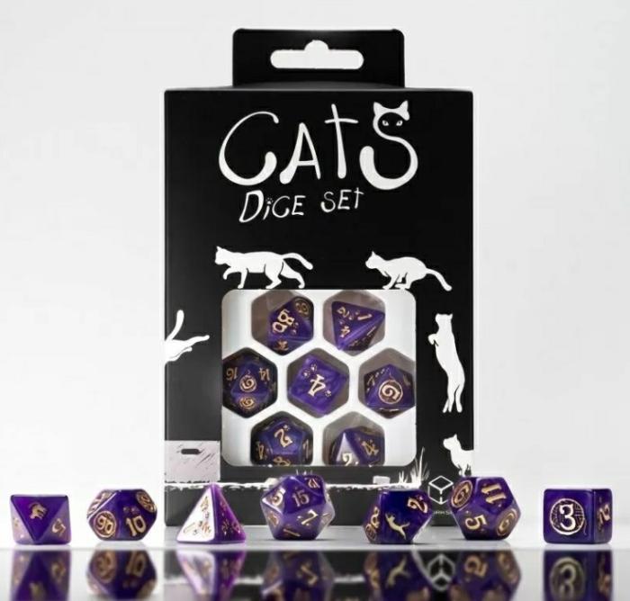 Accessories |   Q Workshop Cats Dice Set – Purrito Accessories Accessories