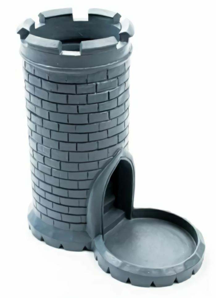 Accessories |   Resin Dice Tower – Grey Accessories Accessories