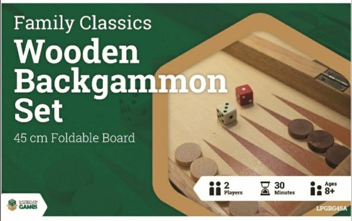 Backgammon |   Backgammon – 18" Wooden Backgammon Backgammon