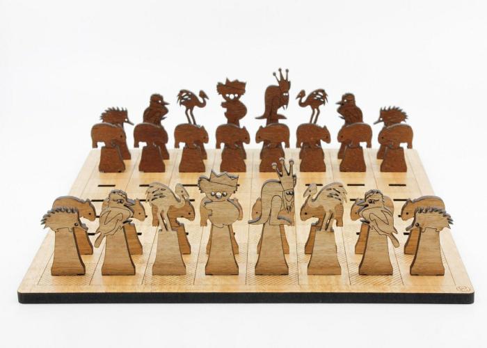 Chess Sets |   Chess Set – Australian Animals Chess Chess Sets