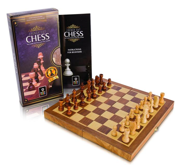 Chess Sets |   Chess Set – Folding Wooden 30Cm Chess Chess Sets