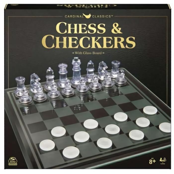 Chess Sets |   Glass Chess And Checkers Set Chess Chess Combination Sets