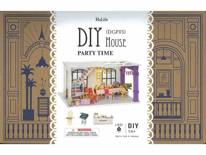 Craft & Activities |   Diy – Mini House Party Time Construction Models Craft Craft & Activities