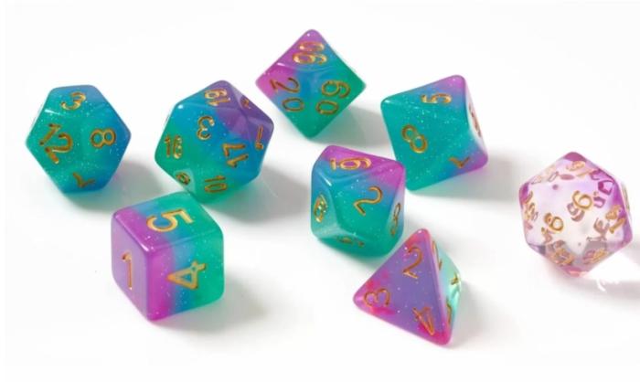 D&D |   Sirius Dice Polyhedral Set (7) – Northern Lights D&D D&D