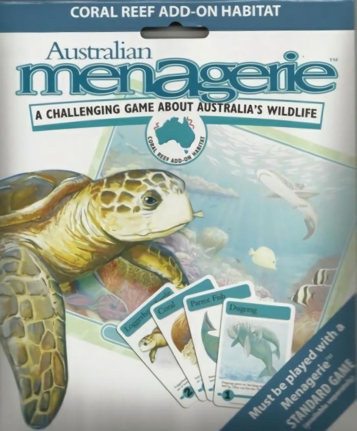 Family |   Australian Menagerie – Coral Reef Expansion Card & Dice Games Family