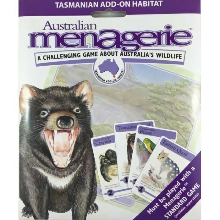 Family |   Australian Menagerie – Tasmanian Expansion Card & Dice Games Family