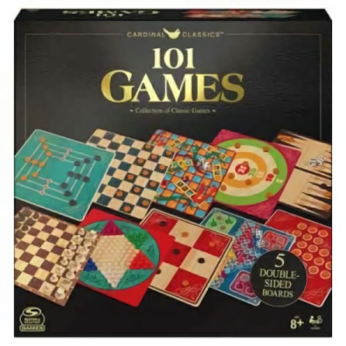 Family |   Classic Wooden 101 Games Set Board Games Family