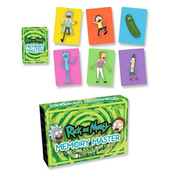 Family |   Memory Master – Rick & Morty Card & Dice Games Family