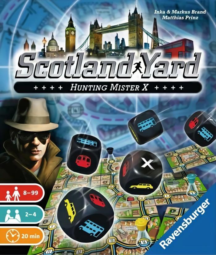 Family |   Scotland Yard – Dice Game Card & Dice Games Family