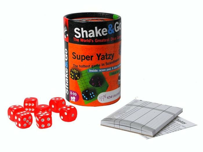 Family |   Shake N Go Dice Game – Yatzy Card & Dice Games Family