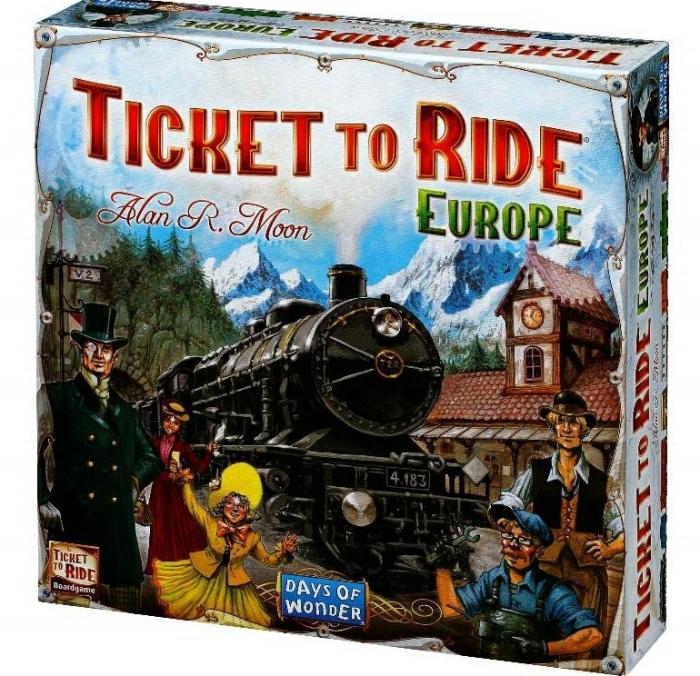 Family |   Ticket To Ride – Europe Board Games Family