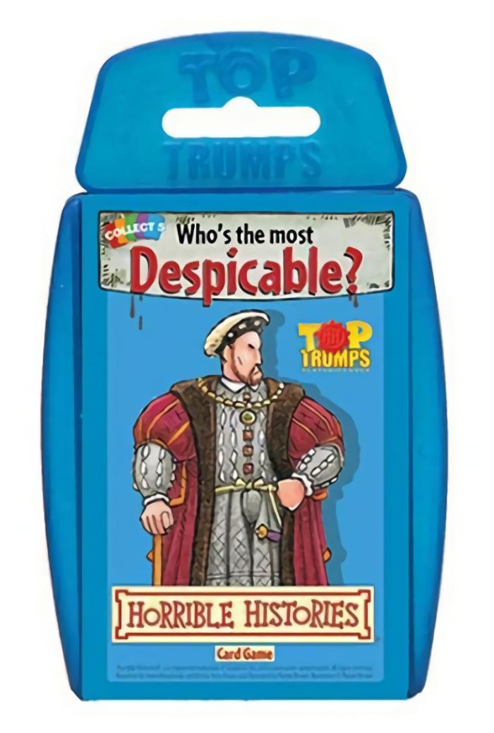 Family |   Top Trumps – Horrible Histories Card & Dice Games Family