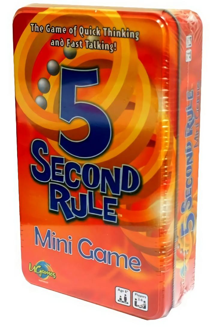 General |   5 Seceind Rule – Mini Game In A Tin Board Games General