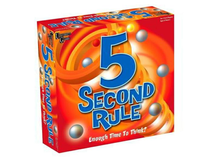 General |   5 Second Rule – Boardgame Board Games General