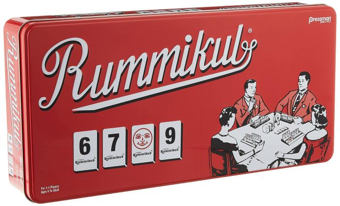 General |   Rummikub – Retro Tin Board Games Family