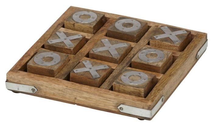 General |   Timber Noughts And Crosses (Tic Tac Toe) Board Games General