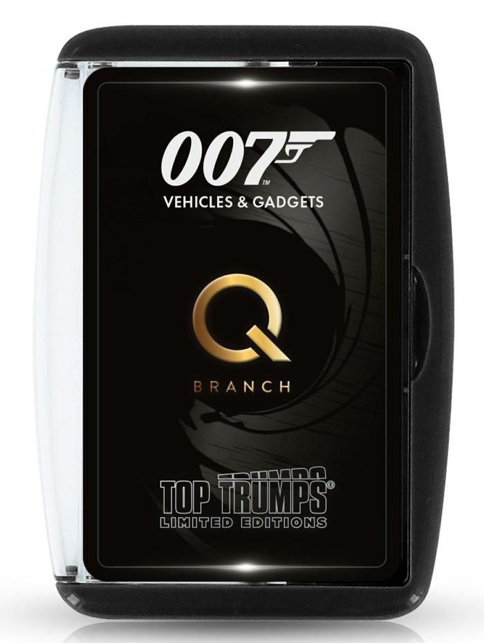 General |   Top Trumps Premium – James Bond 007 Vehicles And Gadgets Card & Dice Games General