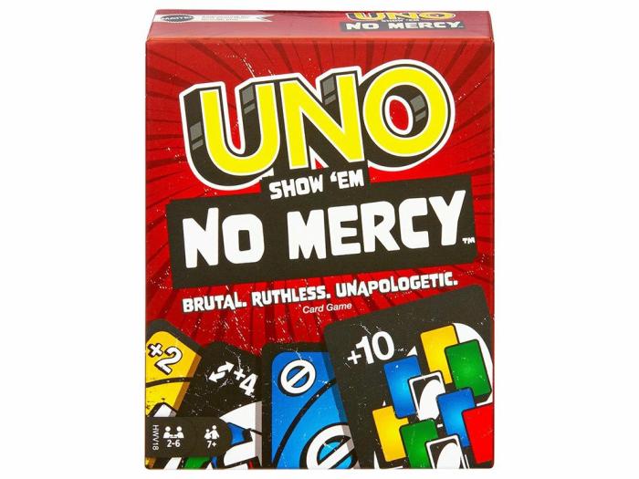 General |   Uno – Show Em No Mercy Card & Dice Games General