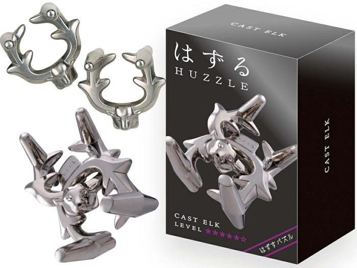 Hanayama Cast |   Hanayama Cast Puzzle – Level 5 Elk Hanayama Cast Hanayama Cast