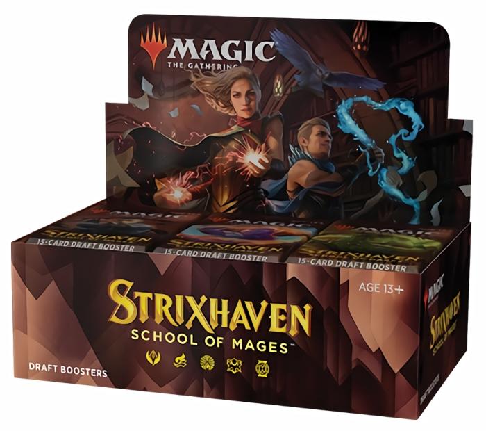 Magic The Gathering |   Magic The Gathering – Strixhaven School Of Mages – Draft Booster Box Magic The Gathering Magic The Gathering